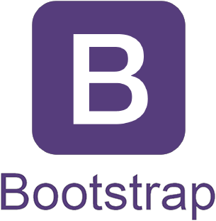 Logo Bootstrap : développeur expert en framework CSS Bootstrap pour la création de site web responsive